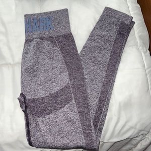 Gymshark Flex High Waisted Seamless Leggings Purple Marl Small